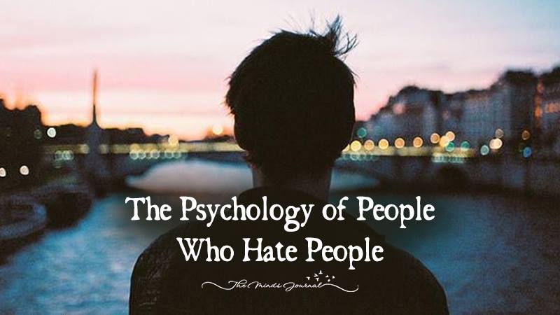 Психология людей, которые ненавидят людей!