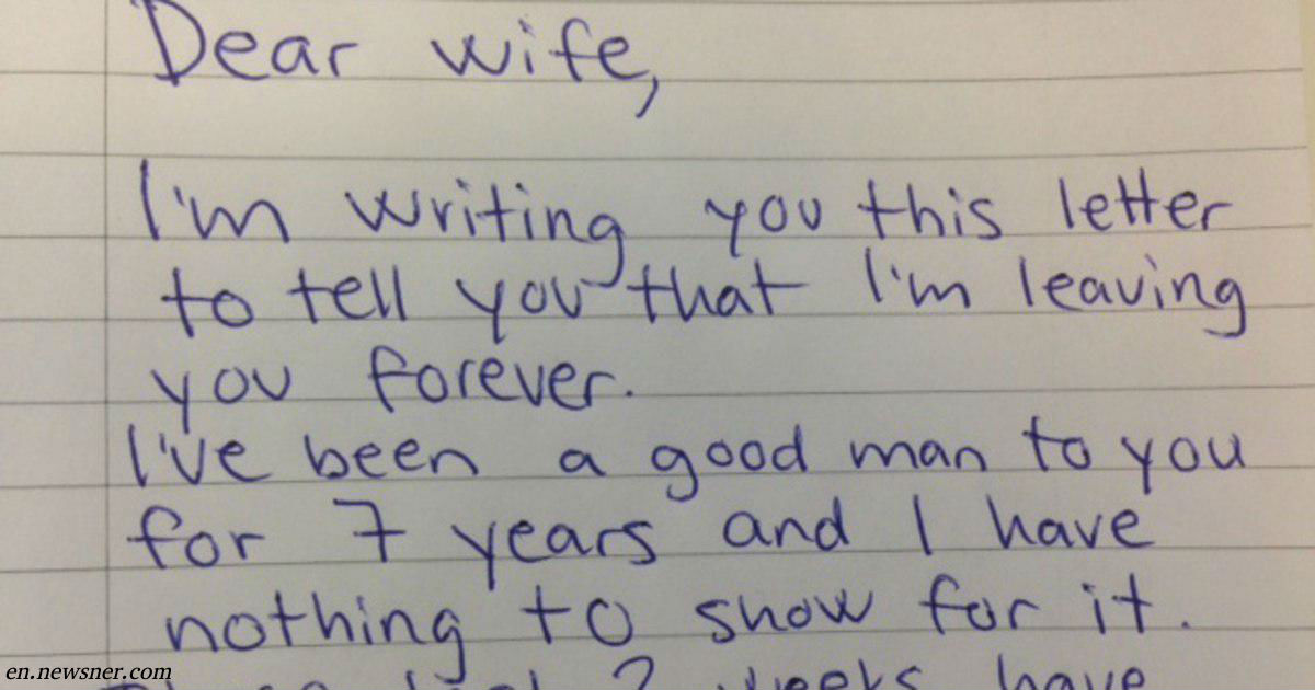 Муж потребовал от жены развода. Она ответила ему так, что он пожалел о каждом своем слове... 