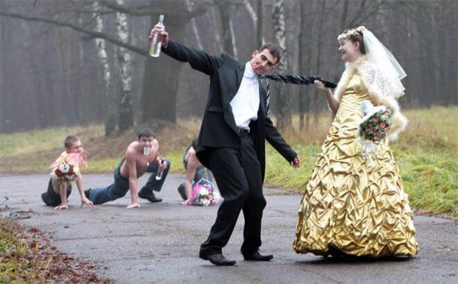 12 крутых фоток с деревенских свадеб. Давно я так не смеялась!