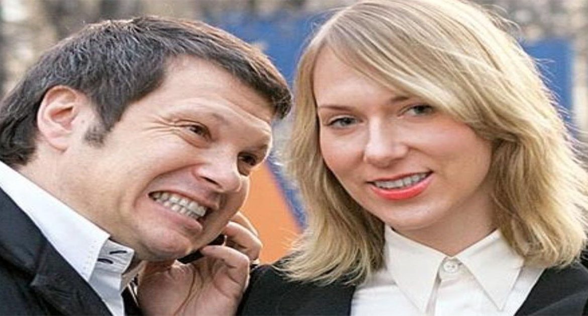 Владимир Соловьев наконец то показал свою жену. «Какая необычная внешность!»