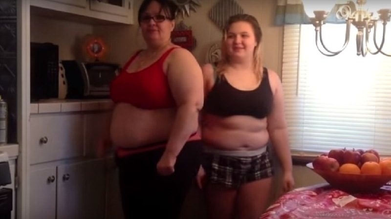 Мама с дочкой решили похудеть. Через 100 дней их невозможно узнать!  