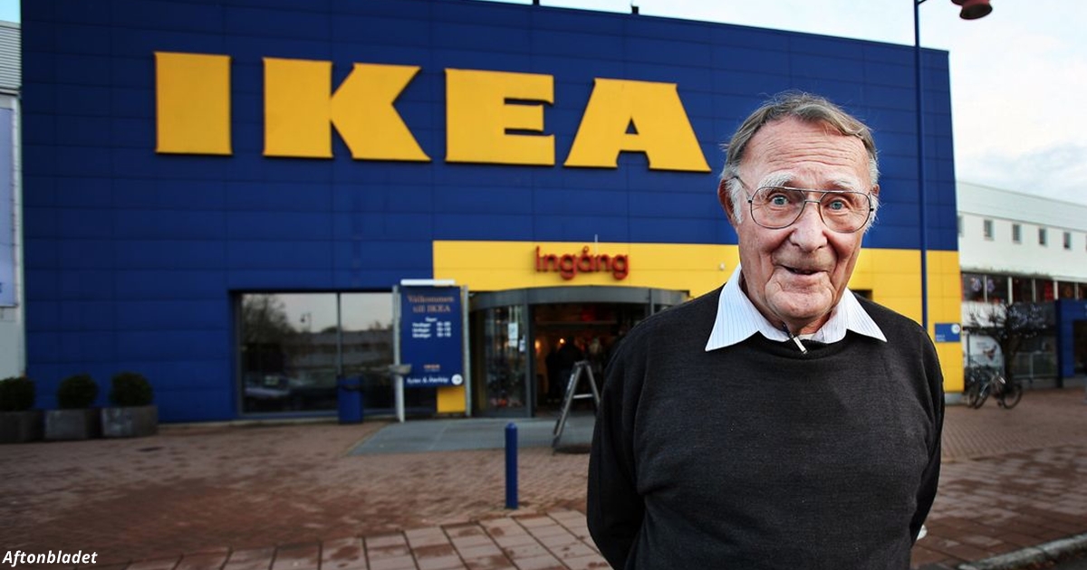 В Швеции умер основатель IKEA. Вот его самые сильные правила жизни!