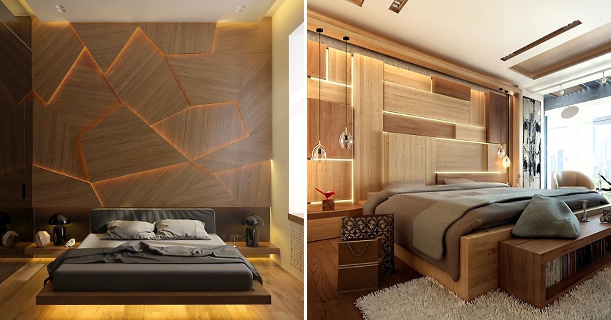 28 идей дизайна стен спальной комнаты, которые сделают интерьер шедевральным