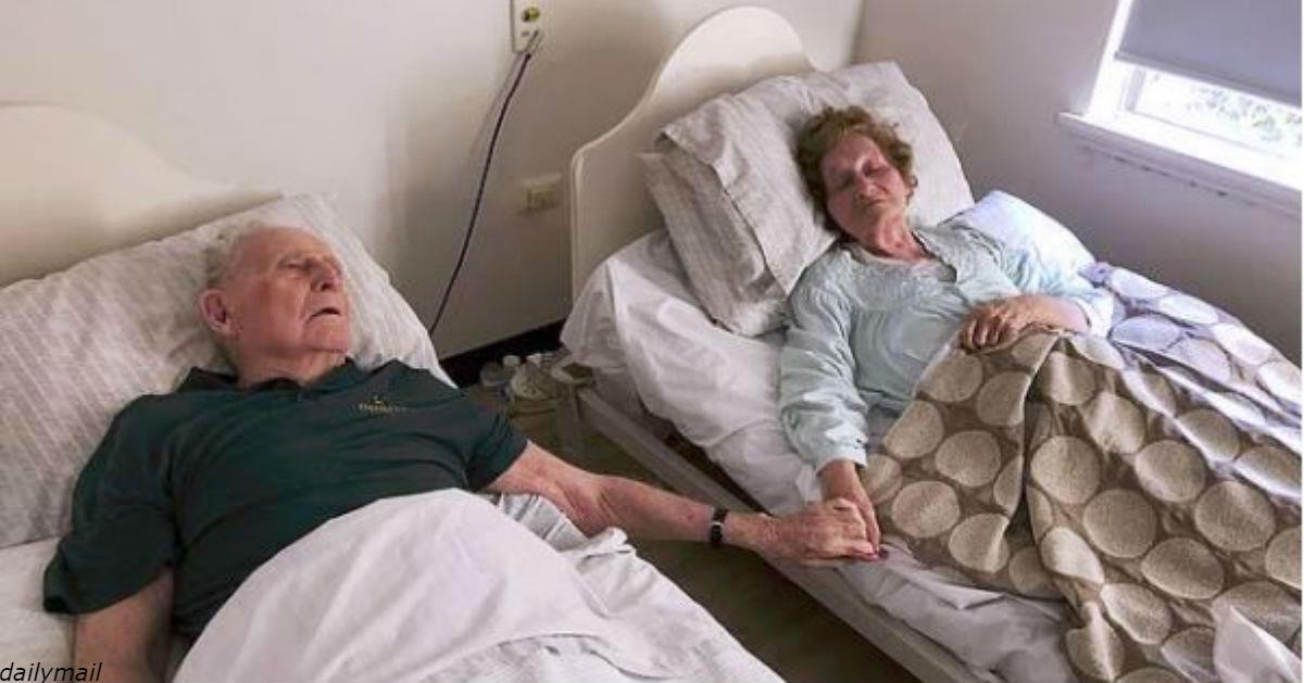Они поженились 70 лет назад   и ушли в один день, с разницей в пару минут
