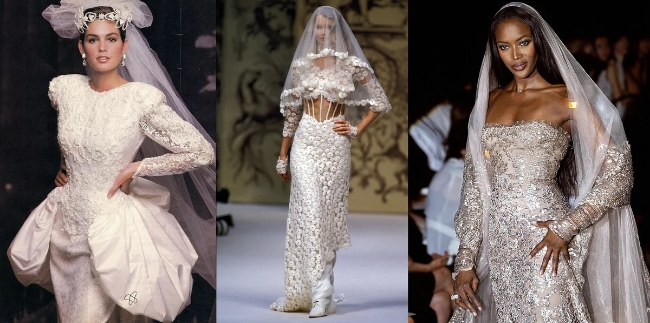 Свадебная мода в России 1990 х годов
