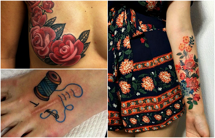 Больше, чем татуировка: 20 восхитительных примеров превращения шрамов в произведения искусства