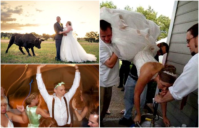 18 эпичных свадебных фотографий, которые не хочется ставить в альбом