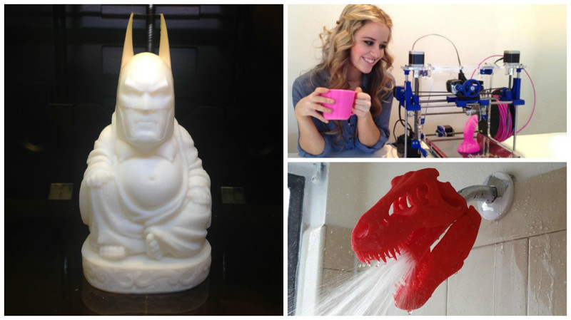 Что происходит, когда человек с фантазией приобретает 3D принтер