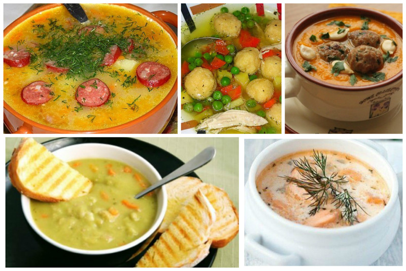 10 необычных, несложных  и сытных супов